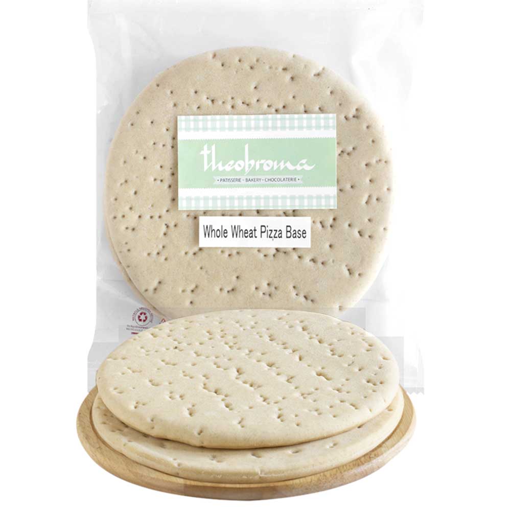 Theobroma Wheat Pizza Base | 2 Pcs