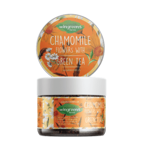 Chamomile Flowers with Green Tea