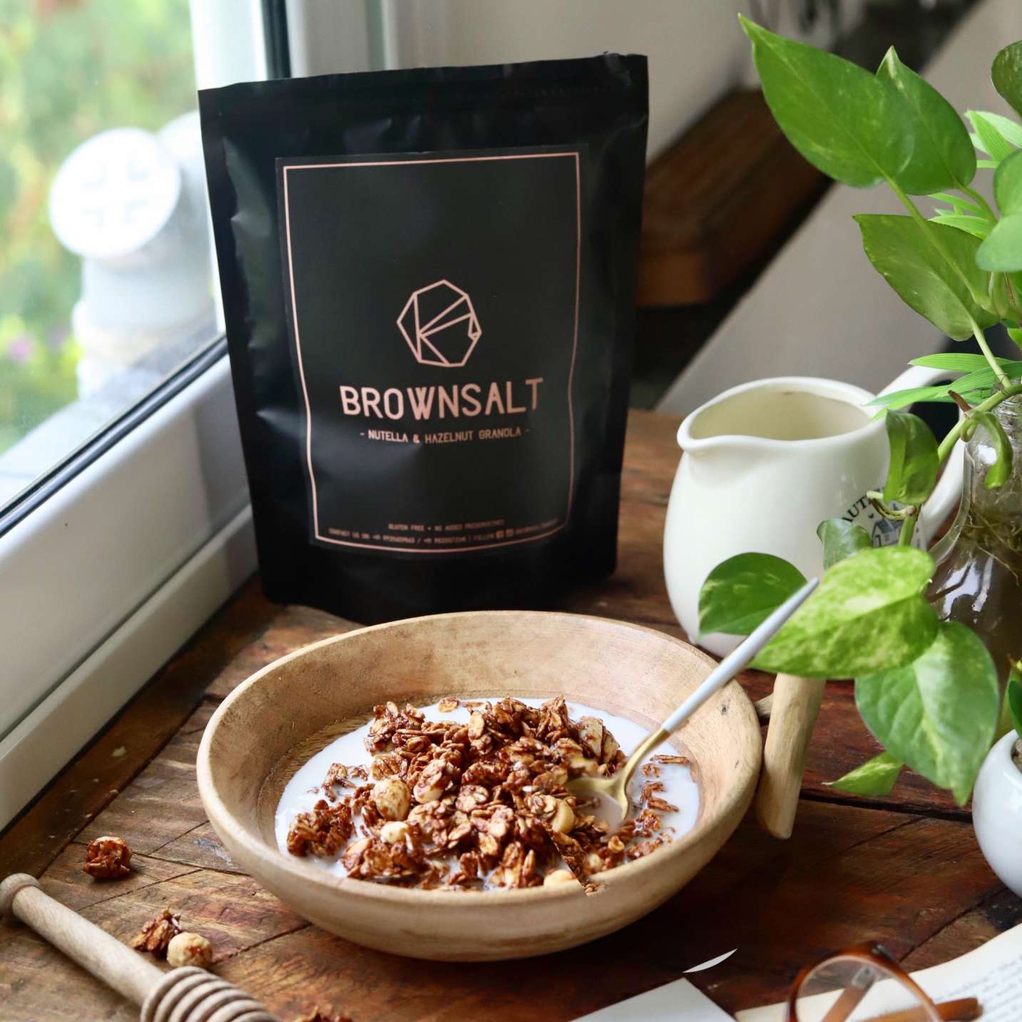 Brownsalt Chocolate Hazelnut Granola| 250g