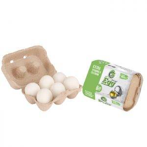UPF Energy Eggs White |Half Dozen