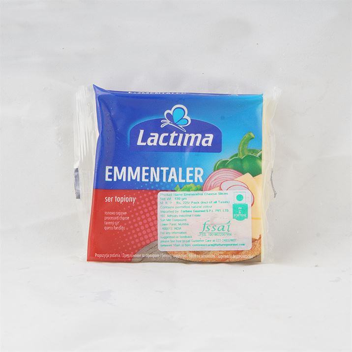 Lactima Emmenthal Cheese Slices| 130 g - Image 2