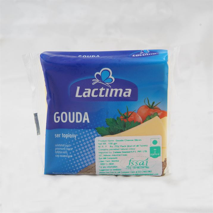 Lactima Gouda Cheese Slices| 130 g - Image 2