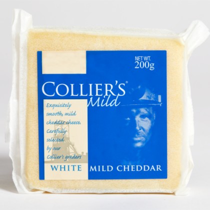 Collier's English White Cheddar| 200g - Image 2