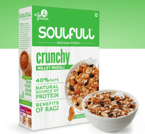 Soulfull Millet Muesli - Crunchy | 400g