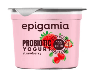 Epigamia Strawberry Probiotic Yogurt 4 pcs