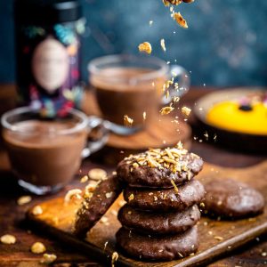 Entisi Chocolate Coated Hazelnut Cookies | 210 gms