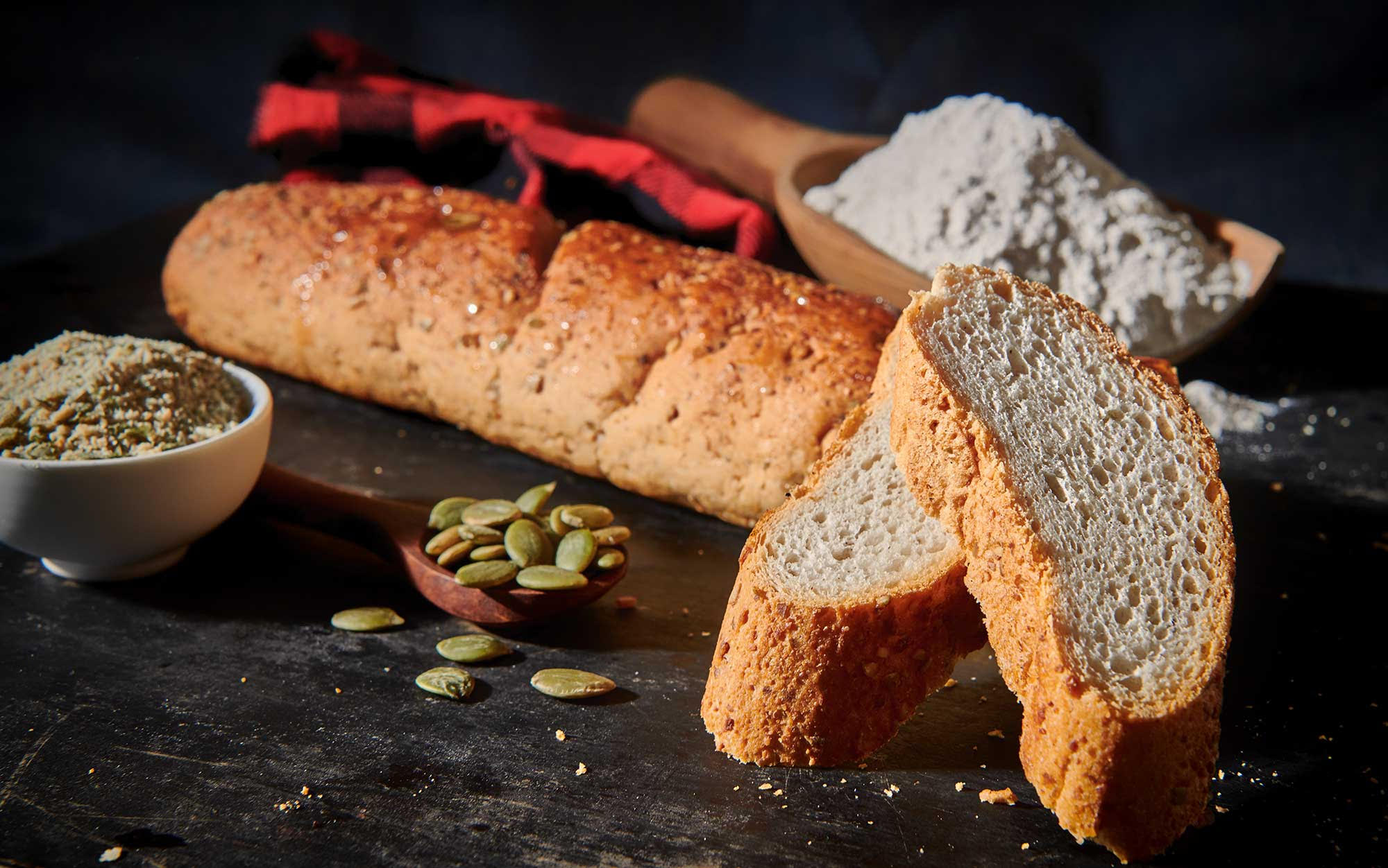 Mer Konfekt’ Vegan Jowar Shingoda French Baguette