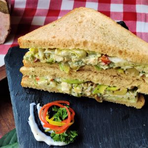 Foodies Honey Glazed Chicken & Celery Salad Sandwich