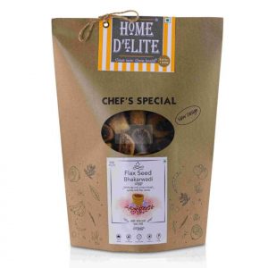 Home D'elite - Flaxseed Bhakarwadi | 320g&nbsp;&nbsp;&nbsp;&nbsp;&nbsp;&nbsp;