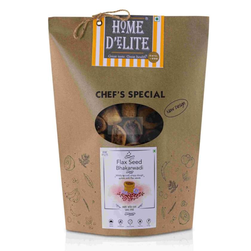Home D'elite - Flaxseed Bhakarwadi | 320g
