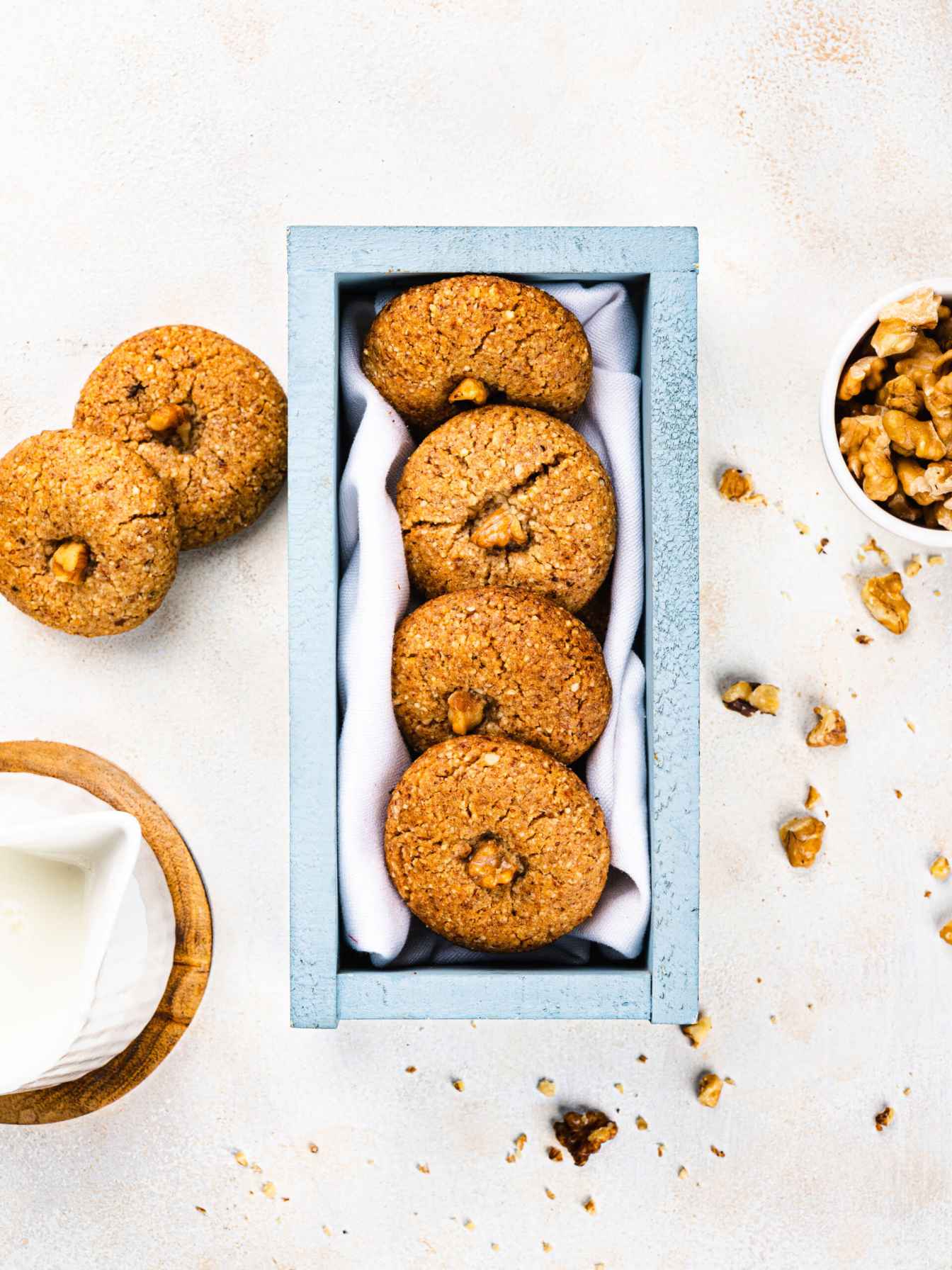 Baked Darzee Keto Coffee Walnut Cookies| 12 pcs