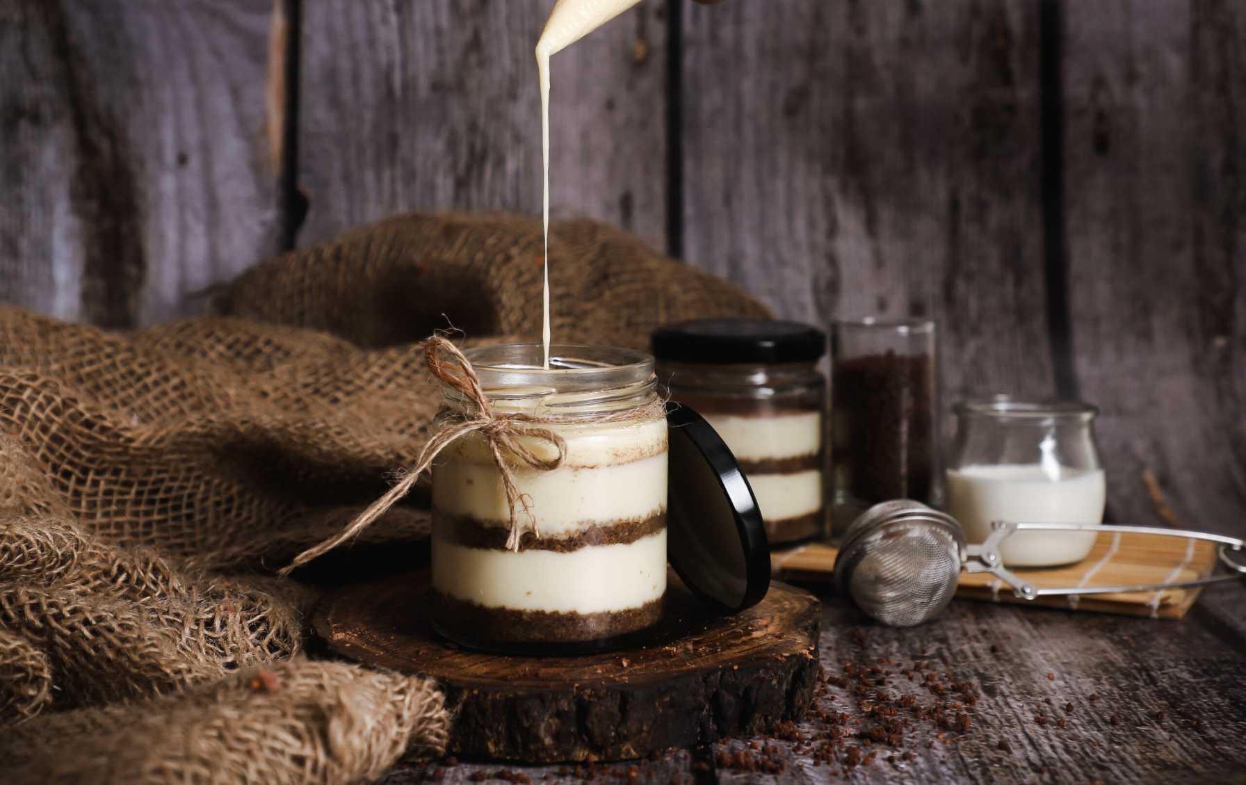 Baked Darzee Keto Desert -Tiramisu Jar