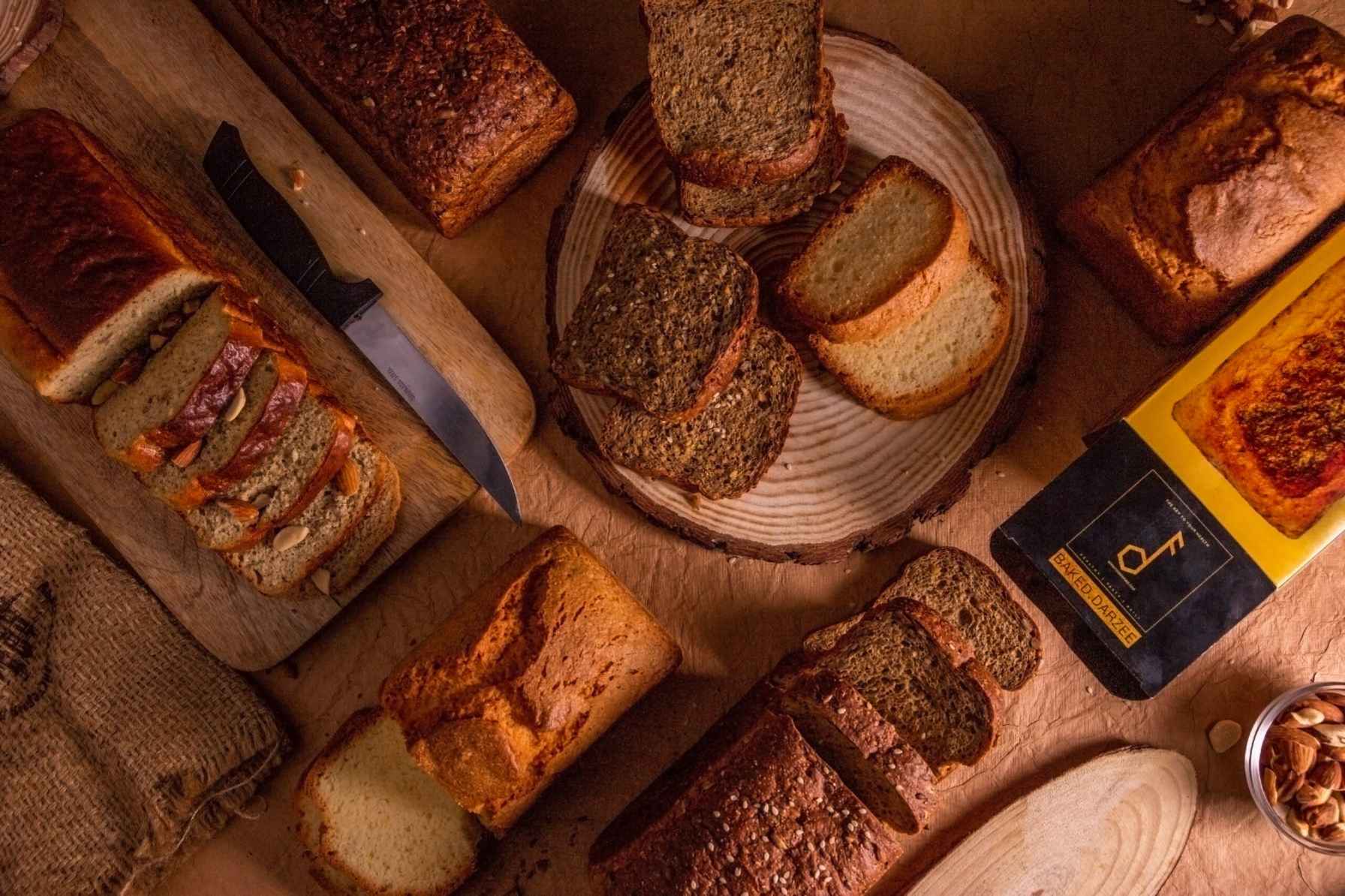 Baked Darzee Whole Wheat Brown Bread Vegan