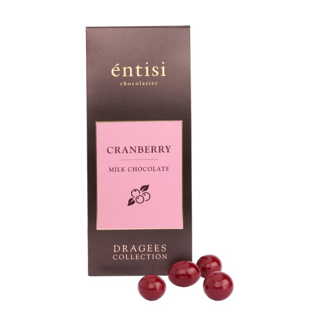 Entisi Salted Pistachio & Cranberry Dragees| 2 * 50 g