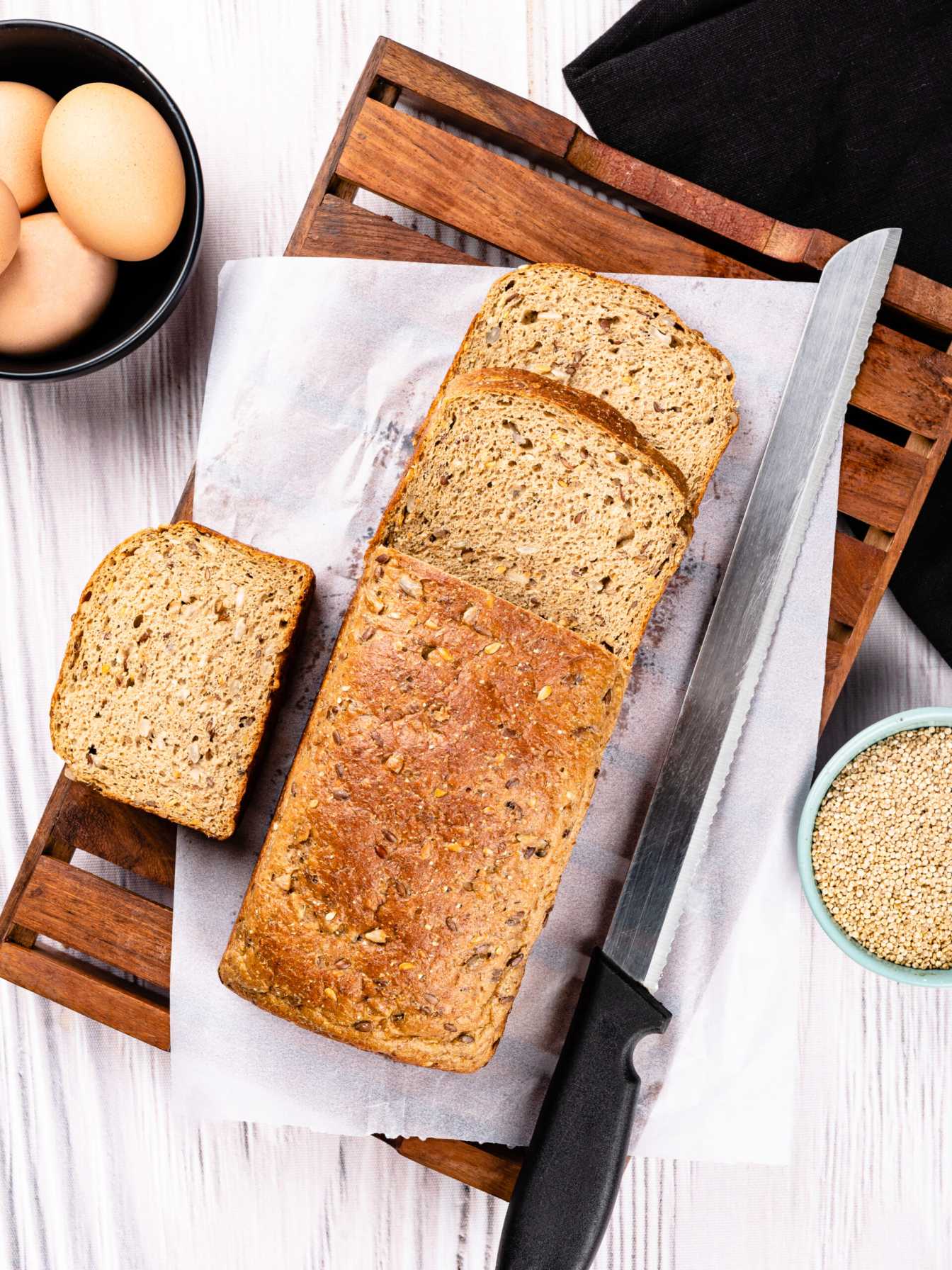 Baked Darzee High Protein Bread
